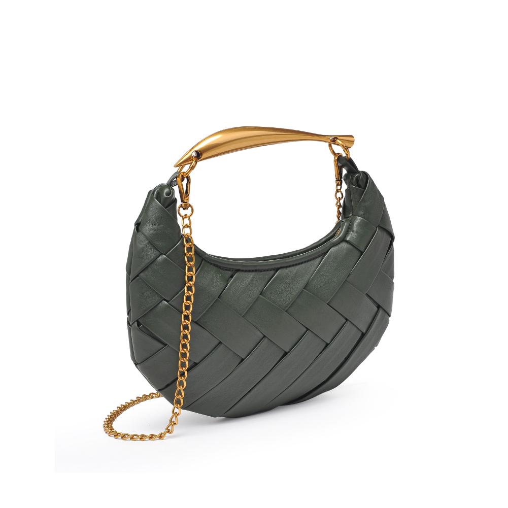 Woman wearing Olive Urban Expressions Ursula Crossbody 840611193759 View 6 | Olive
