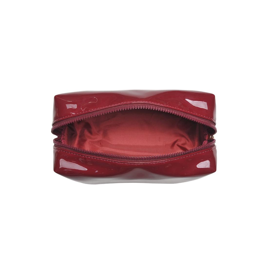 Urban Essentials Patent Pending Cosmetic & Travel Organizer Pouch 840611197313 View 8 | Red