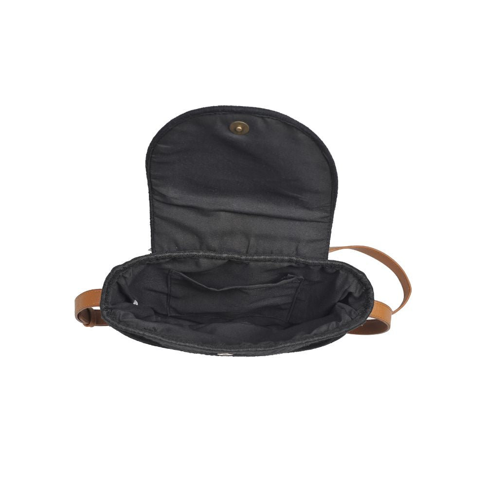 Product Image of Urban Expressions Leland Crossbody 840611171597 View 8 | Black