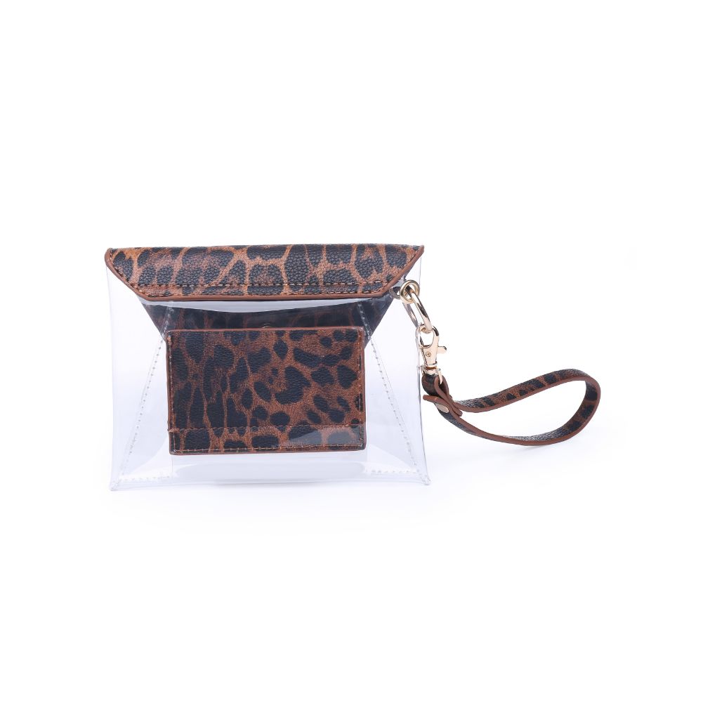 Product Image of Urban Expressions Reese Wristlet NA-840611163370 View 3 | Leopard