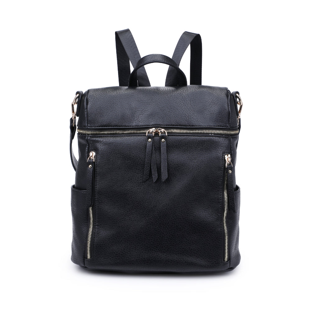 Product Image of Urban Expressions Jefferson Backpack 840611179739 View 5 | Black