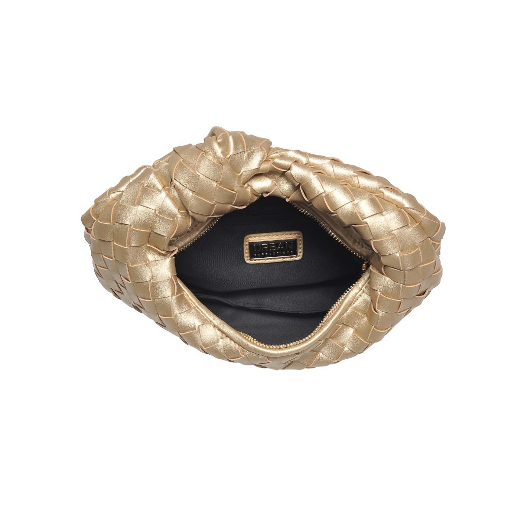 Product Image of Urban Expressions Tracy - Woven Clutch 840611109682 View 8 | Gold