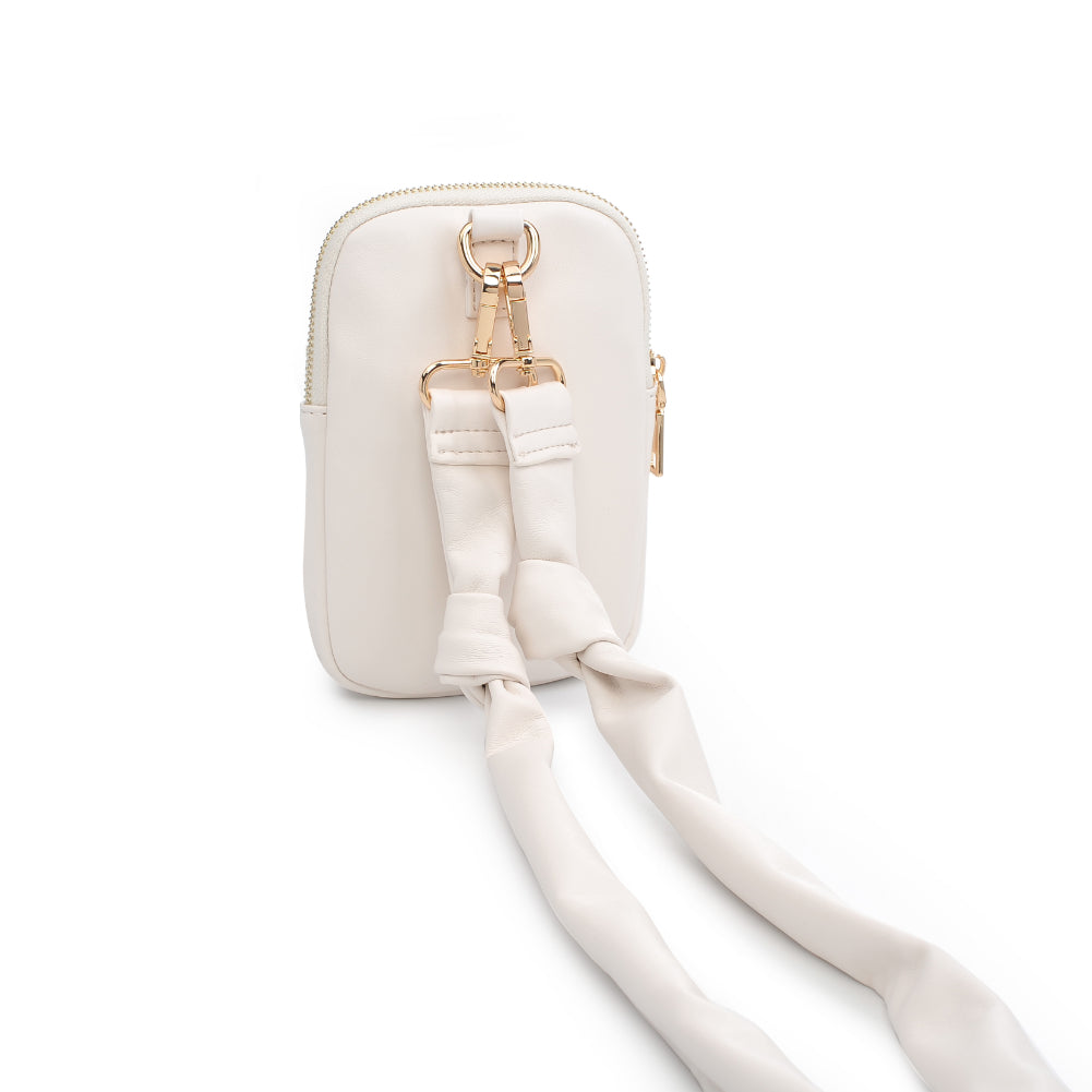 Product Image of Urban Expressions Autumn Cell Phone Crossbody 840611181602 View 7 | White