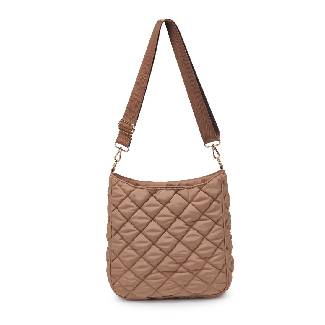 Urban Expressions Fia - Quilted Puffer Crossbody 818209018562 View 7 | Natural