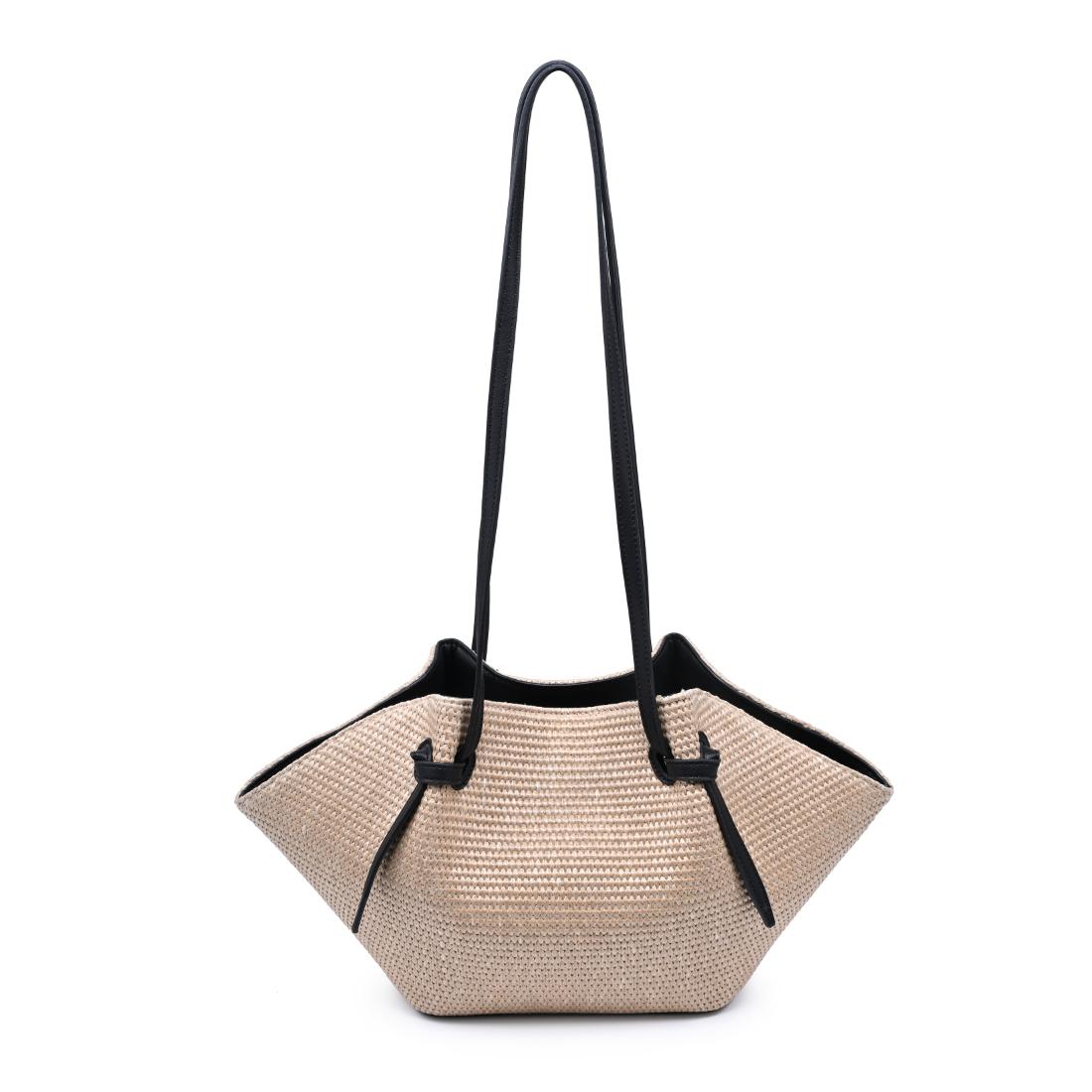 Urban Expressions Dylan Tote 840504205668 View 5 | Natural Black