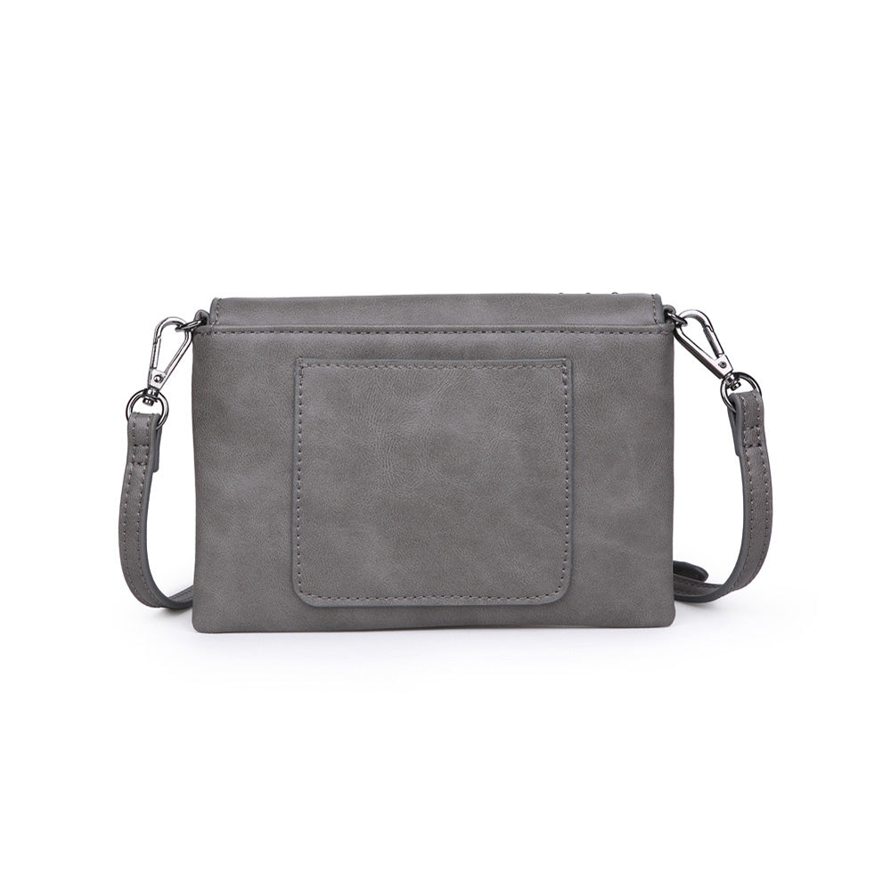 Product Image of Urban Expressions Nixie Crossbody NA-840611152824 View 3 | Charcoal