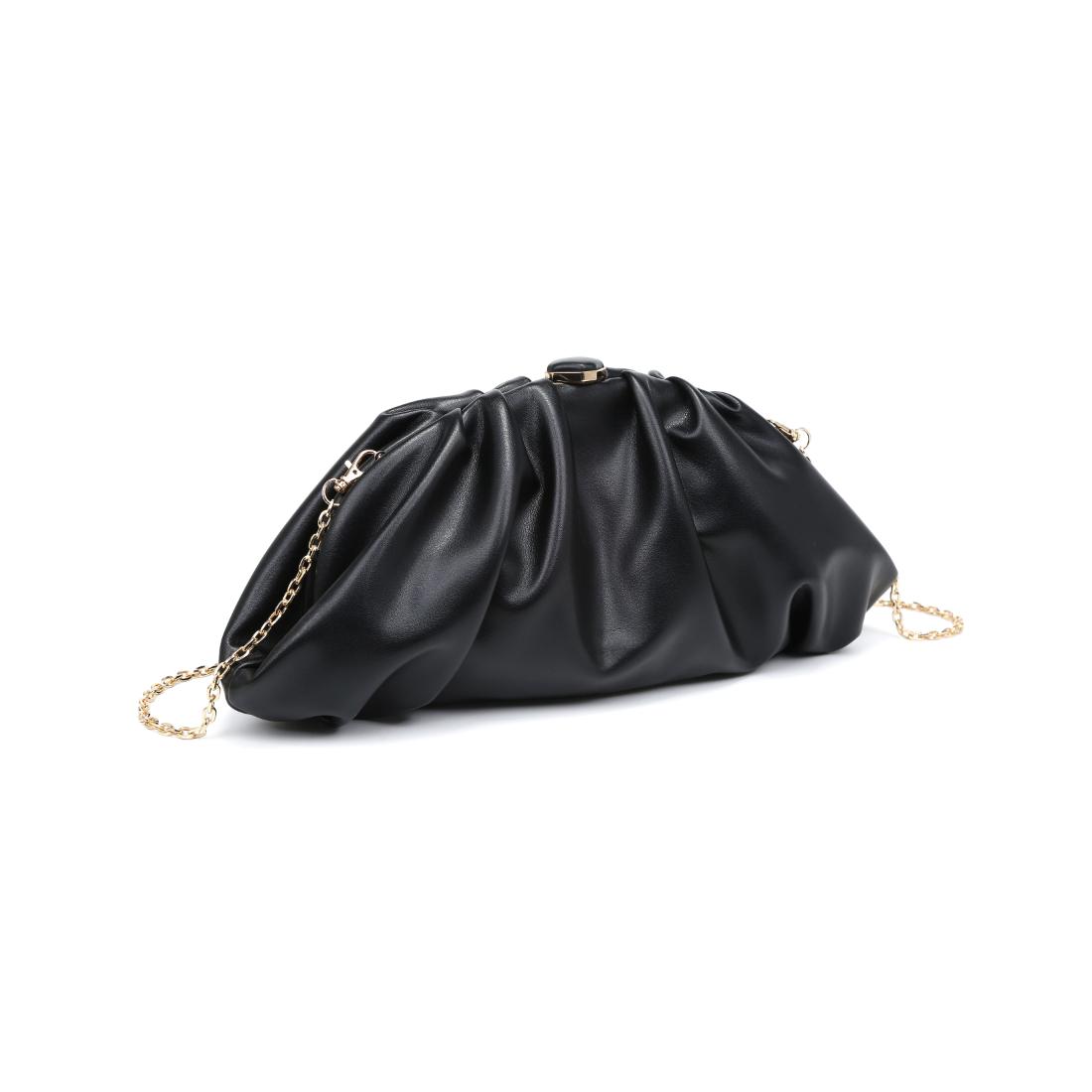 Woman wearing Black Urban Expressions Jennifer Clutch 840504208201 View 6 | Black