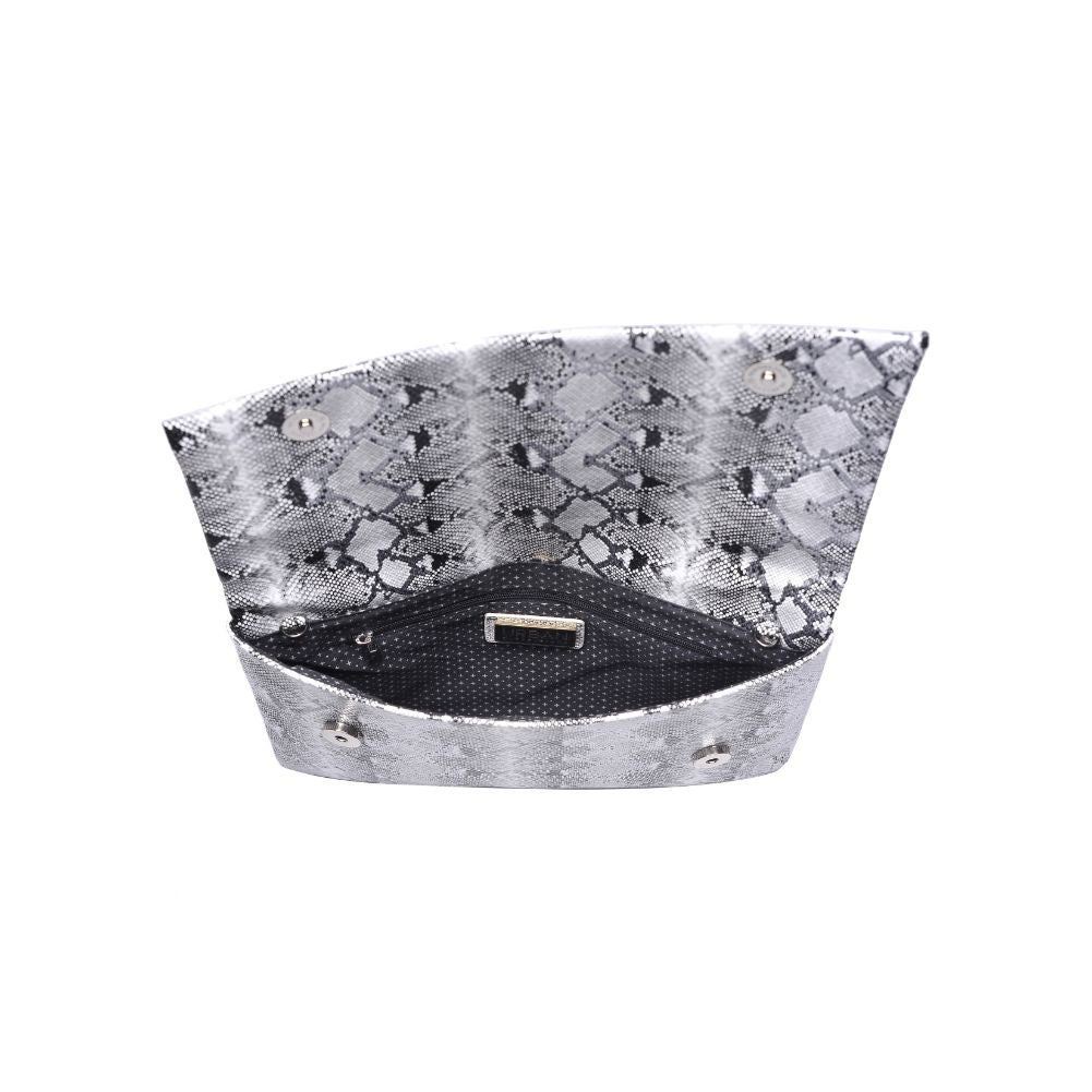 Product Image of Urban Expressions Maddox Clutch 840611167507 View 4 | Black White