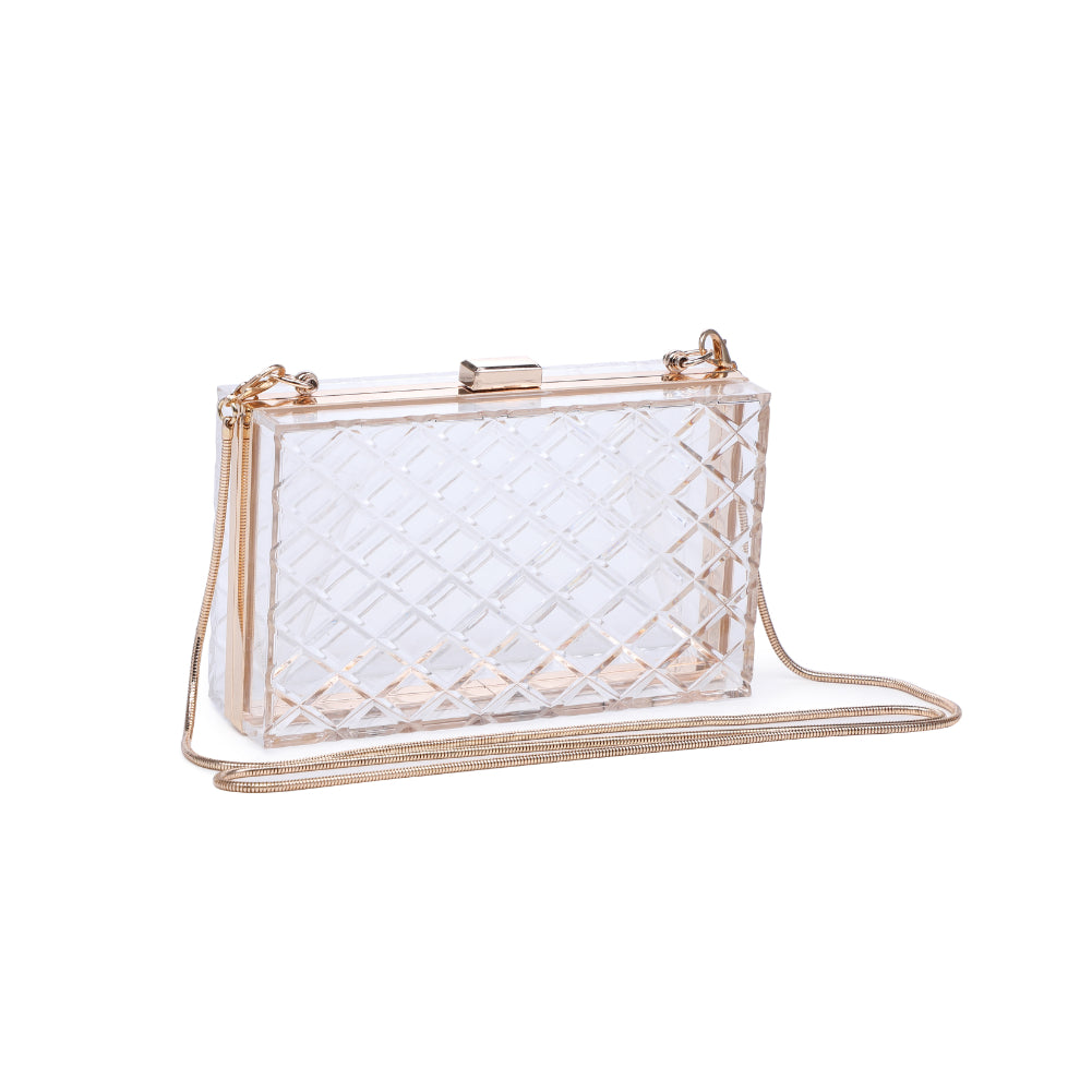 Product Image of Urban Expressions Doja Evening Bag 840611177452 View 6 | Clear