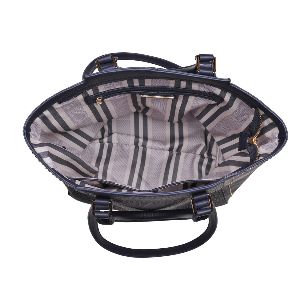 Product Image of Urban Expressions Memphis Tote NA-840611153883 View 4 | Navy