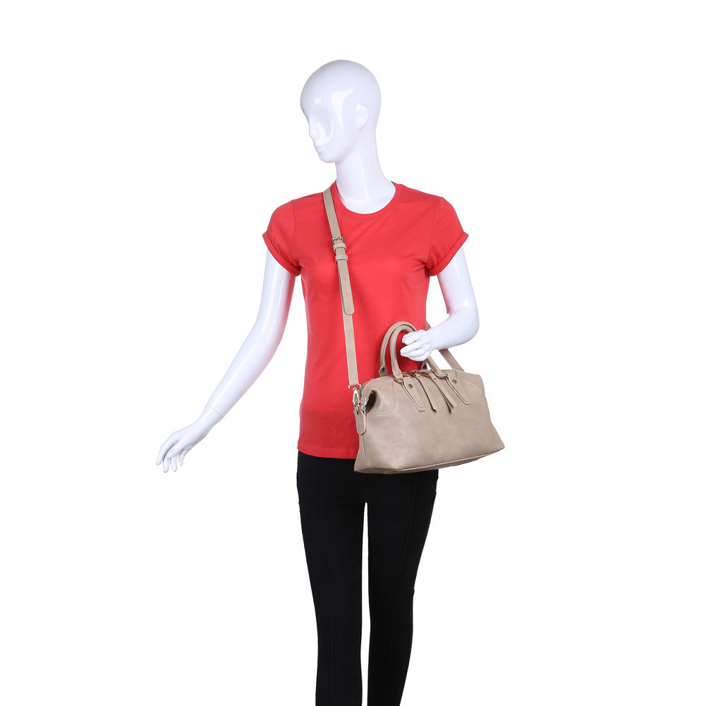 Product Image of Urban Expressions Emmerson Satchel NA-840611149688 View 5 | Natural