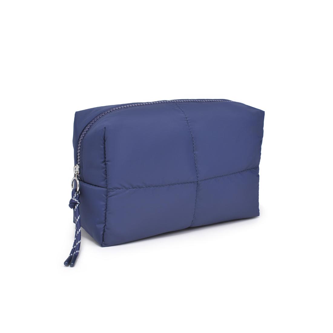 Urban Essentials Daydreamer - Nylon Cosmetic & Travel Organizer Pouch 840611197665 View 6 | Midnight