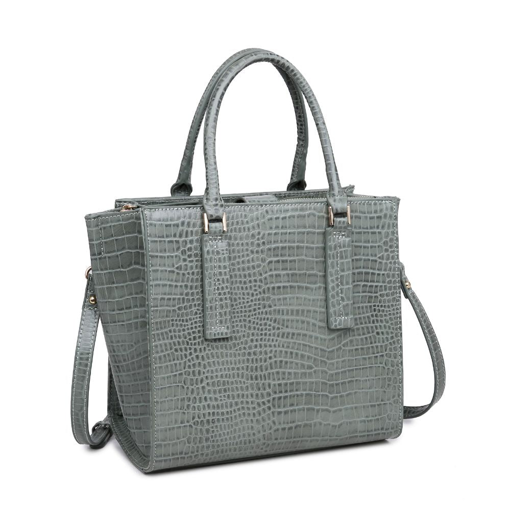 Woman wearing Seafoam Urban Expressions Josephine Tote 840611167194 View 6 | Seafoam
