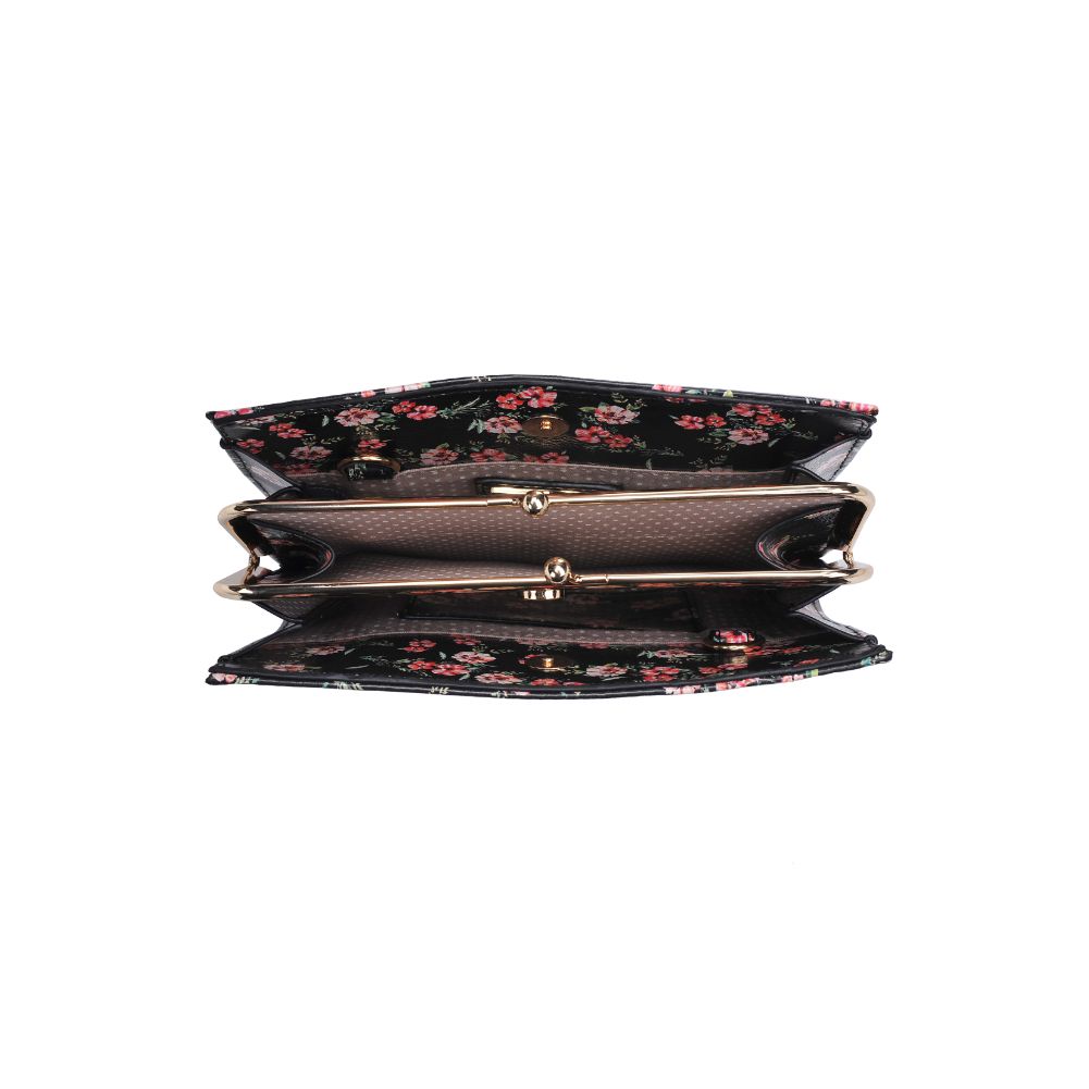 Product Image of Urban Expressions Elijah - Floral Clutch 840611181480 View 8 | Black