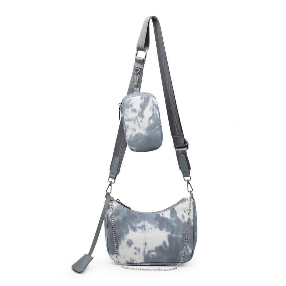 Product Image of Urban Expressions Joss - Nylon Crossbody 840611176851 View 5 | Slate Cloud
