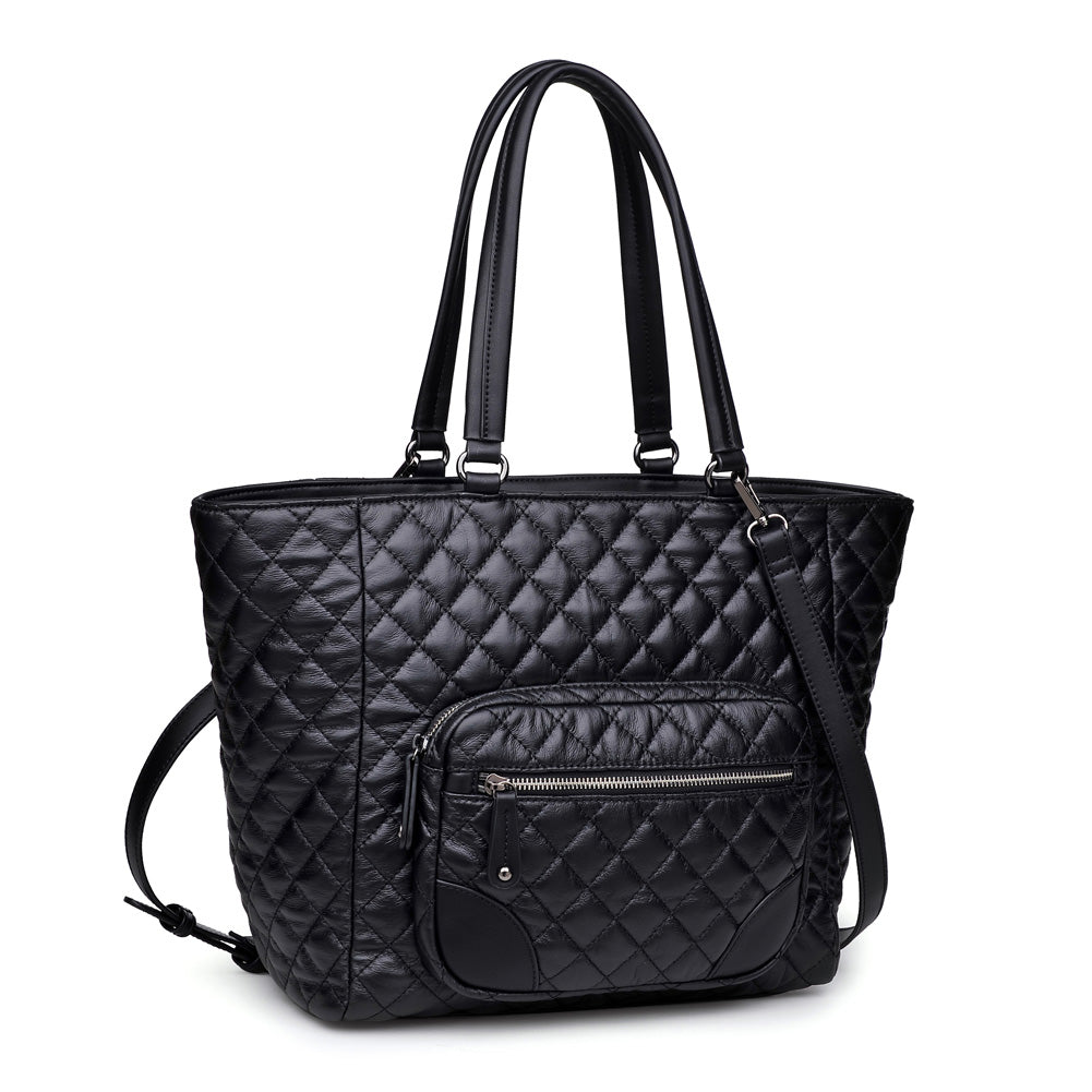 Product Image of Urban Expressions Plank Tote NA-840611154668 View 2 | Black