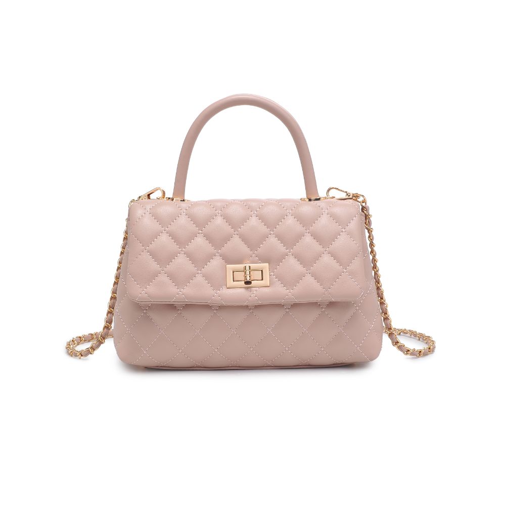 Woman wearing Natural Urban Expressions Cordelia - Quilted Crossbody 840611106360 View 5 | Natural