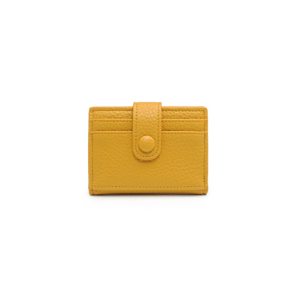 Woman wearing Mustard Urban Expressions Lola Card Holder 840611144348 View 5 | Mustard