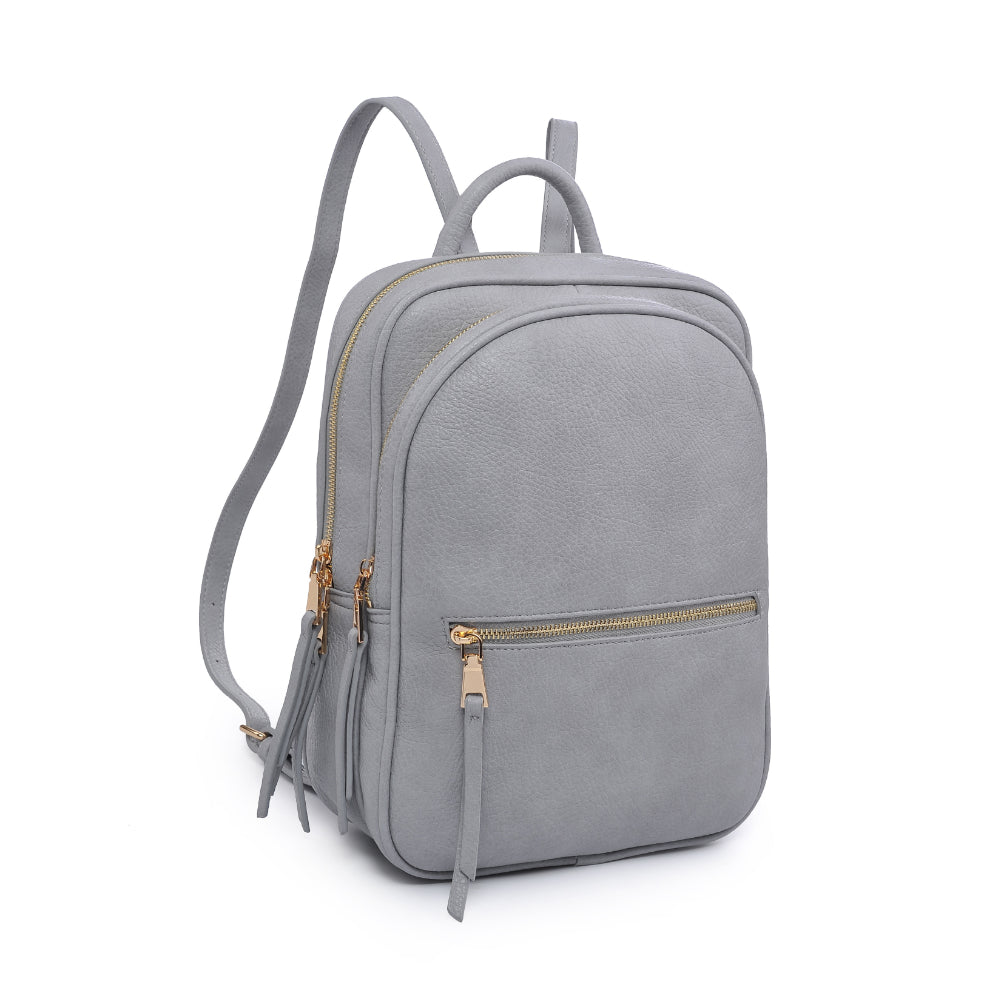 Product Image of Urban Expressions Mercer Backpack 840611178886 View 6 | Dove Grey