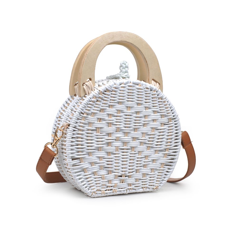 Product Image of Urban Expressions Nice Crossbody 840611169136 View 2 | White