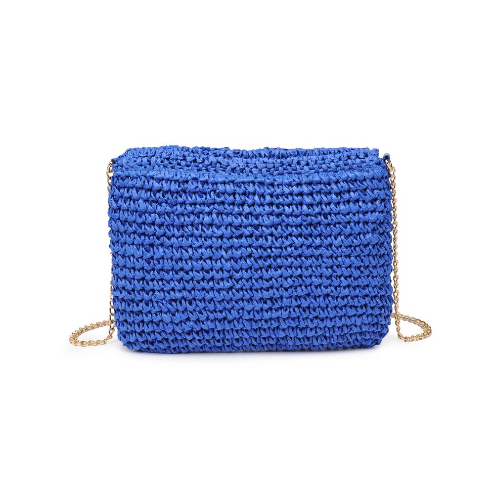 Product Image of Urban Expressions Anita Clutch 840611122995 View 3 | Blue