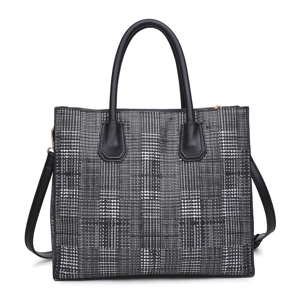 Woman wearing Black Urban Expressions Brynn Satchel NA-840611153135 View 7 | Black