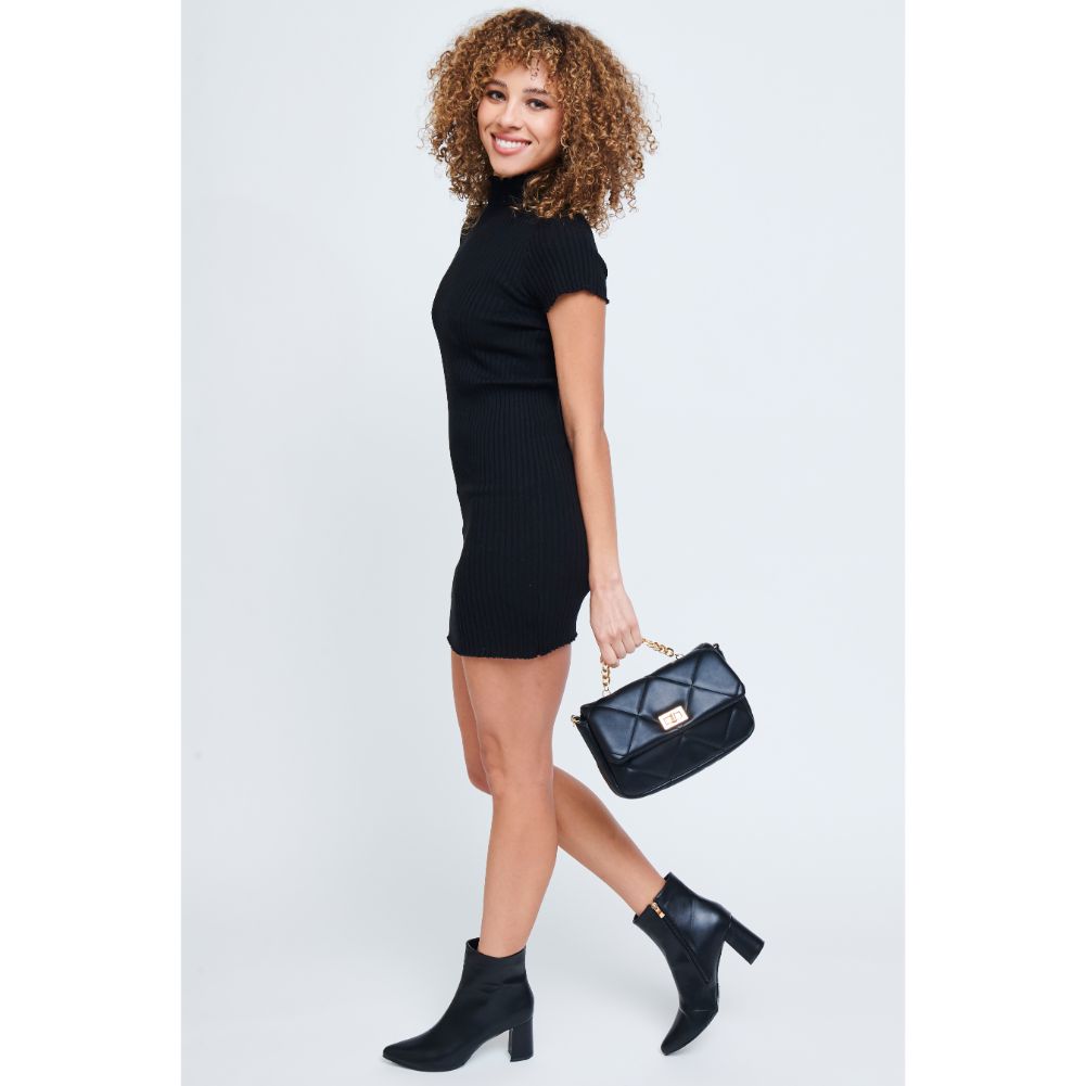 Woman wearing Black Urban Expressions Emily Crossbody 840611178947 View 2 | Black