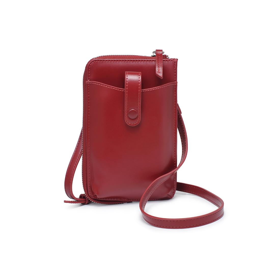 Product Image of Urban Expressions Carol Cell Phone Crossbody 840504201240 View 5 | Wine