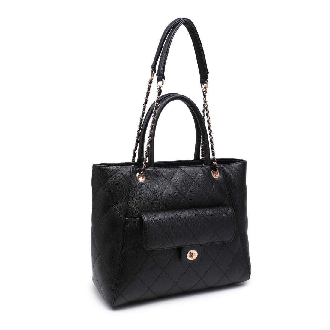 Urban Expressions Hank Tote 840504213779 View 2 | Black
