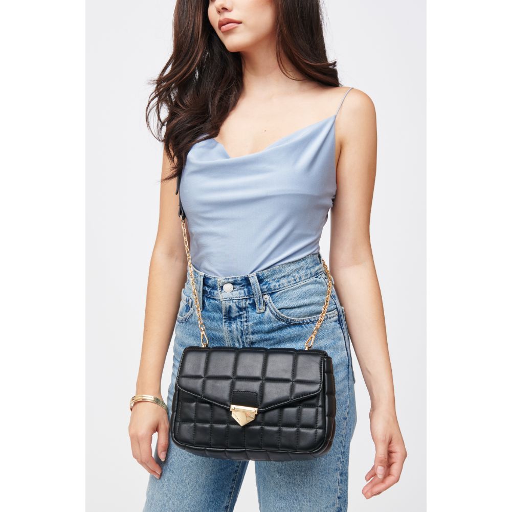 Woman wearing Black Urban Expressions Patsy Crossbody 840611184511 View 1 | Black