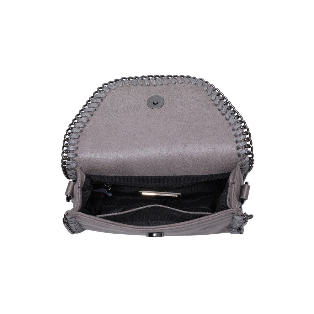 Product Image of Urban Expressions Felicia Crossbody 818209011518 View 8 | Gunmetal