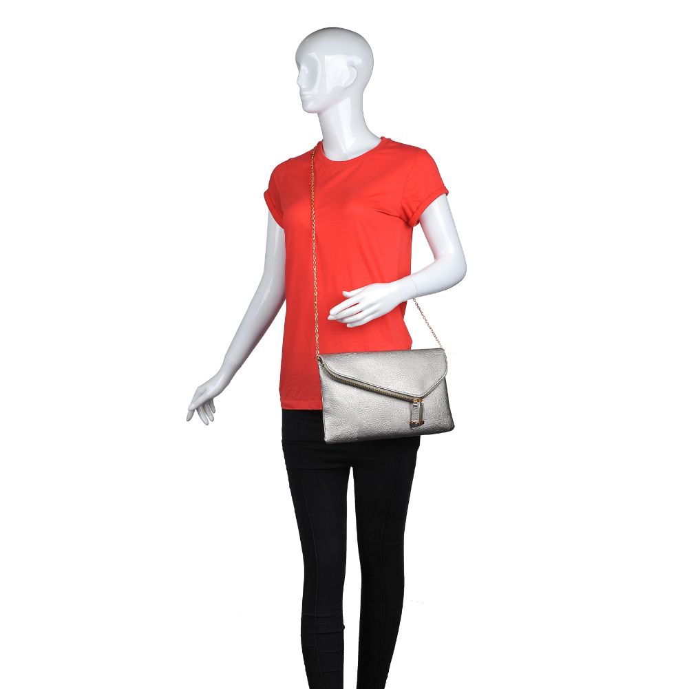 Product Image of Urban Expressions Stella Clutch 700355470274 View 5 | Pewter
