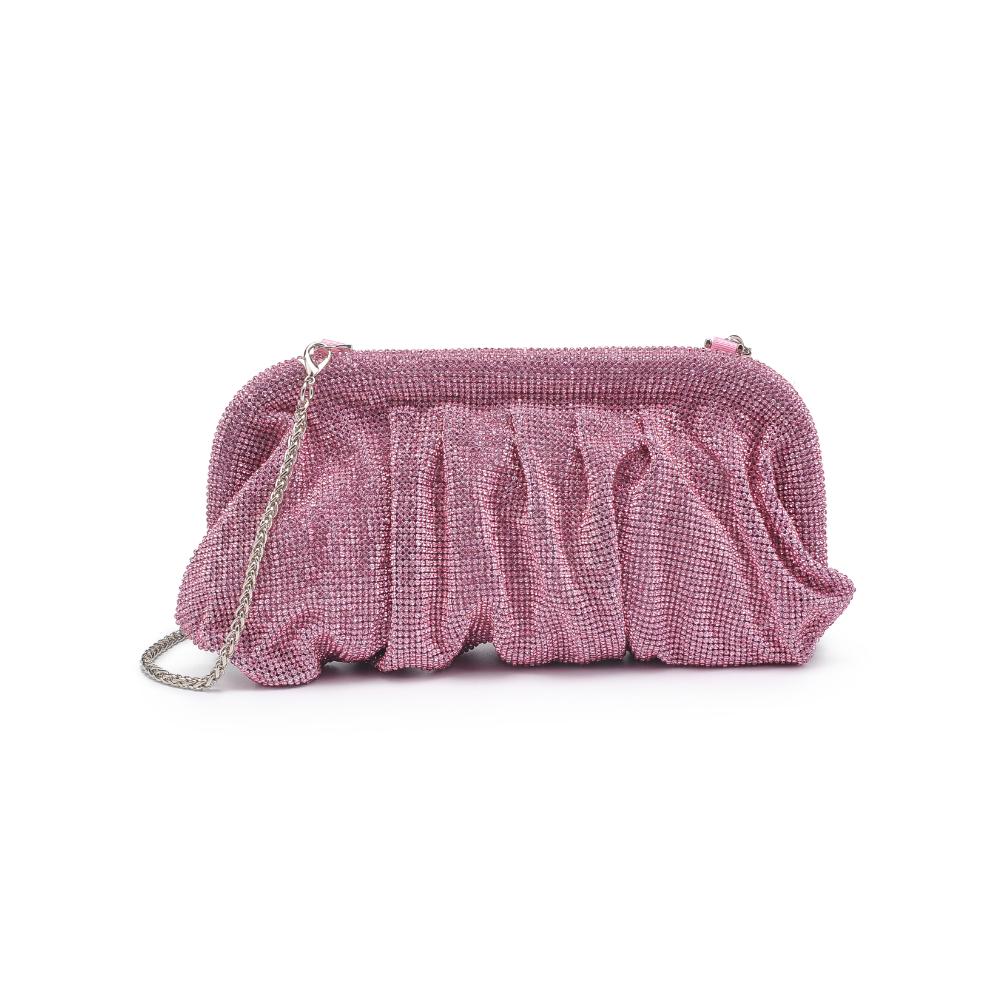 Woman wearing Pink Urban Expressions Irina Evening Bag 840611121660 View 5 | Pink
