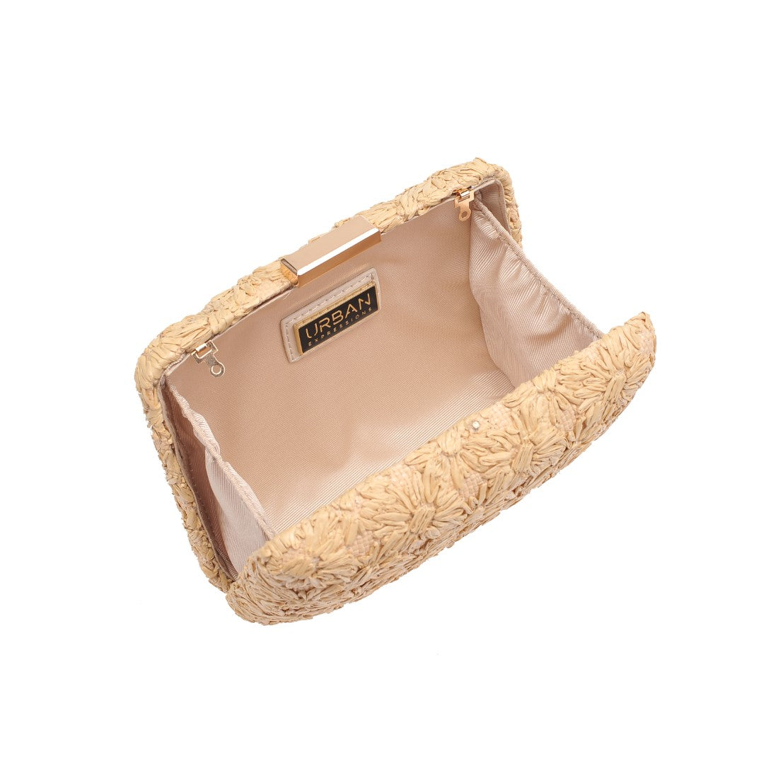 Woman wearing Natural Urban Expressions Samantha Evening Bag 840611149329 View 9 | Natural