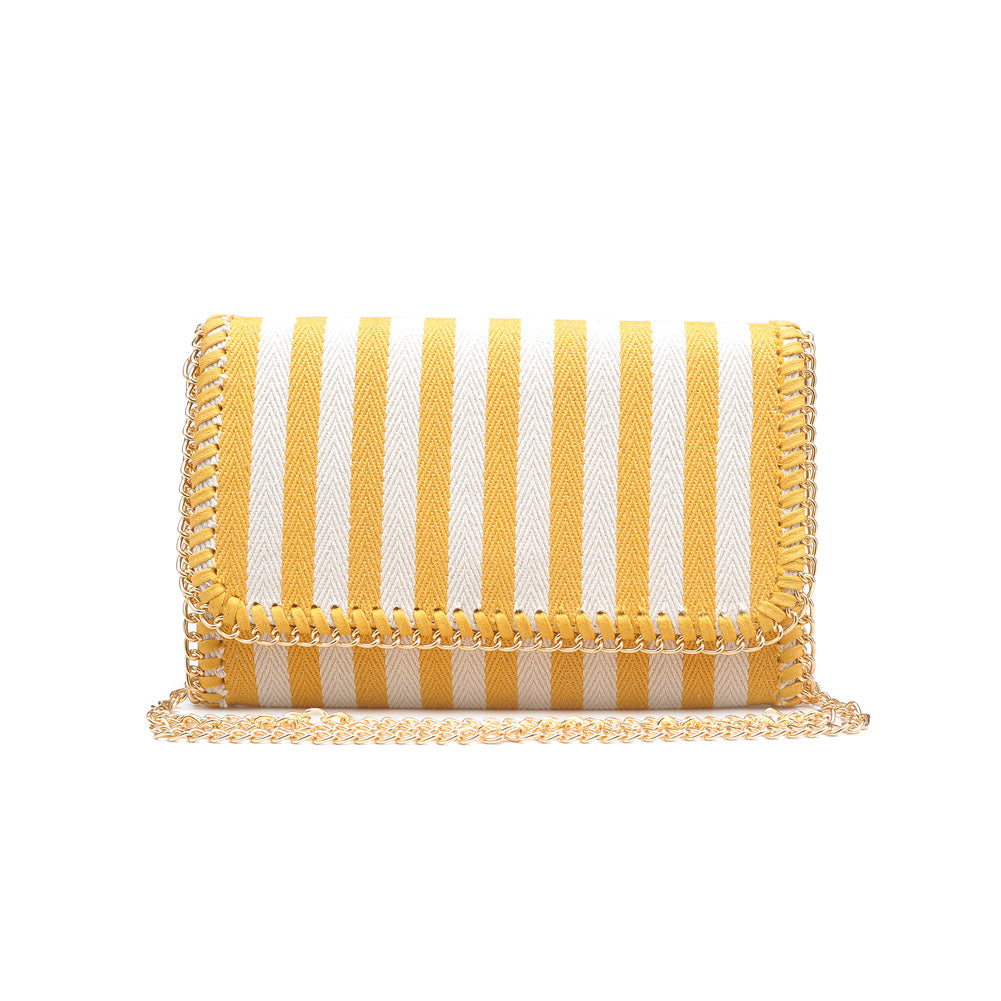 Product Image of Urban Expressions Mona Clutch NA-840611145796 View 1 | Yellow