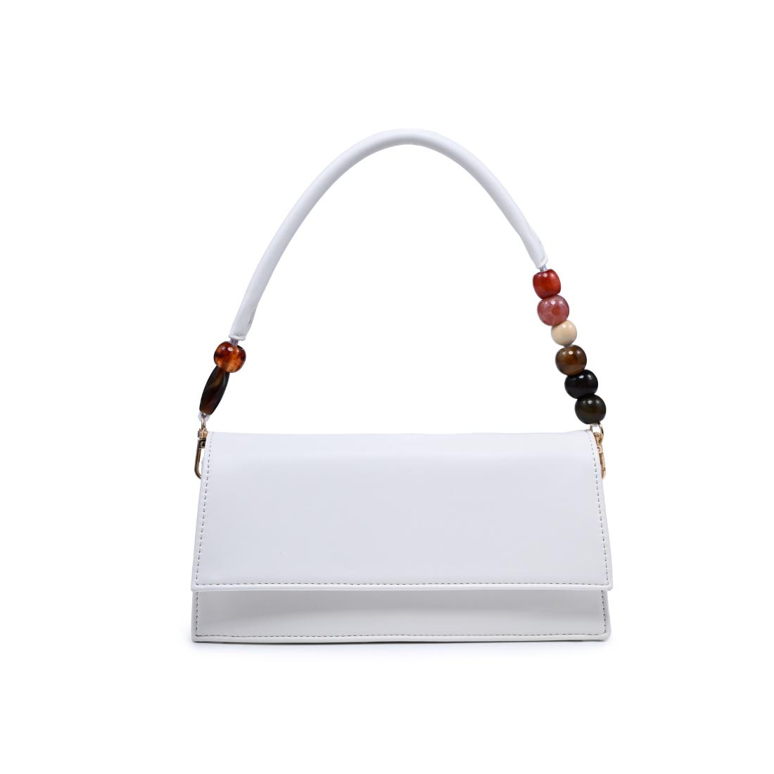 Woman wearing Ivory Urban Expressions Brooks Crossbody 840504206634 View 6 | Ivory