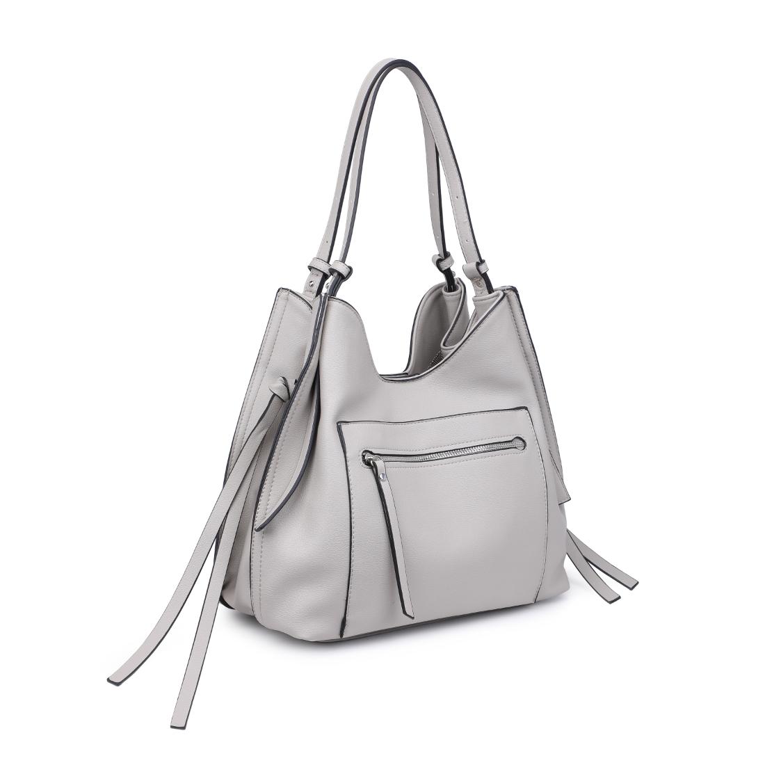 Product Image of Urban Expressions Etta Hobo 840504200359 View 6 | Grey