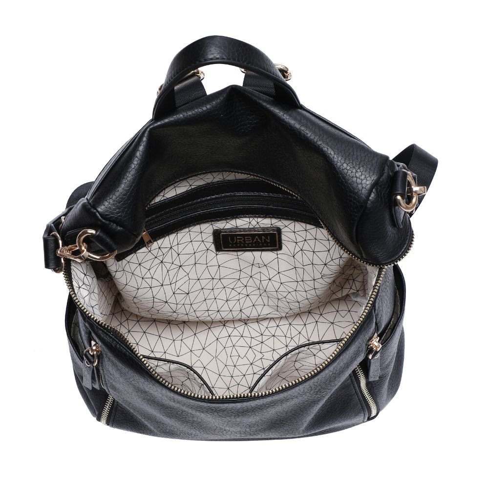 Product Image of Urban Expressions Jefferson Backpack 840611179739 View 8 | Black
