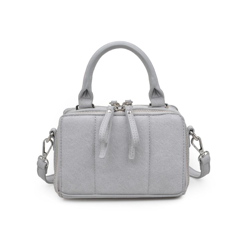 Product Image of Urban Expressions Miley Crossbody 840611171702 View 3 | Dove Grey