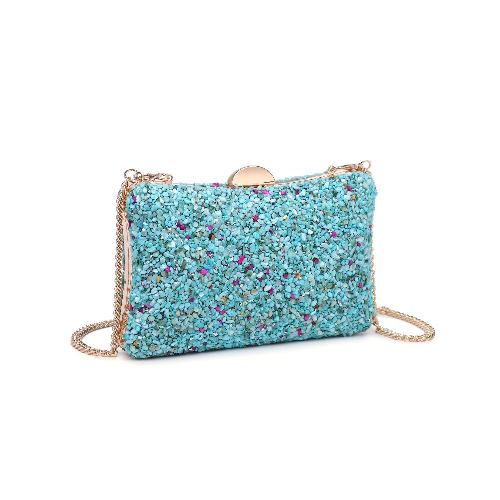 Product Image of Urban Expressions Shelley Evening Bag 840611118226 View 6 | Blue