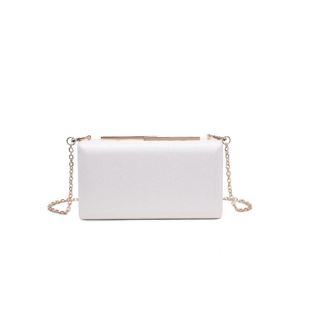 Product Image of Urban Expressions Thalia Evening Bag 840611118677 View 5 | White