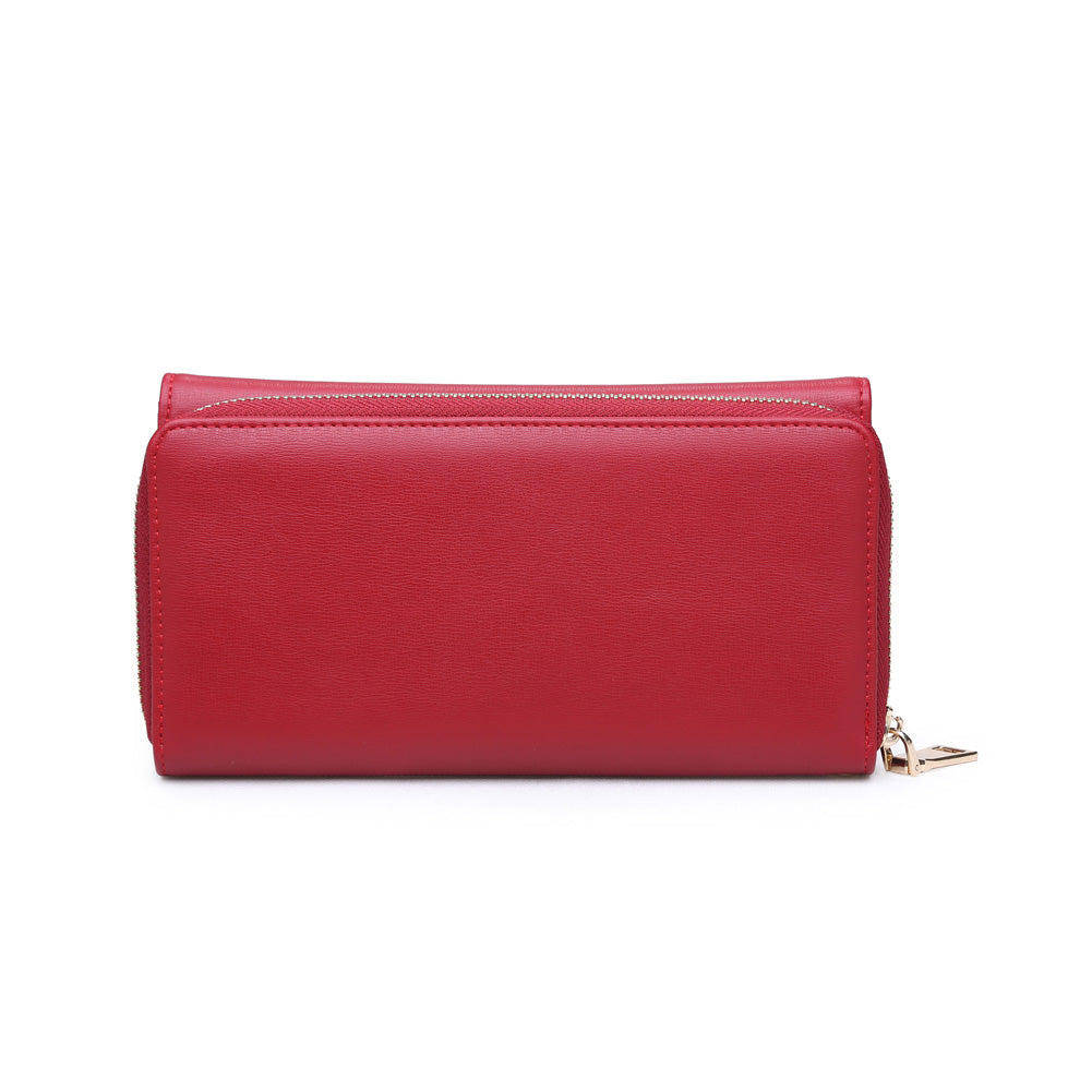 Product Image of Urban Expressions Sophia Wallet NA-840611149626 View 3 | Red