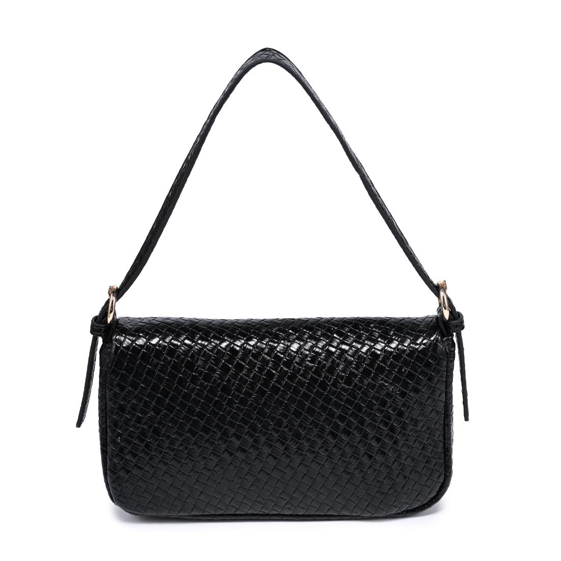 Urban Expressions Gloria - Woven Shoulder Bag 840504213816 View 3 | Black
