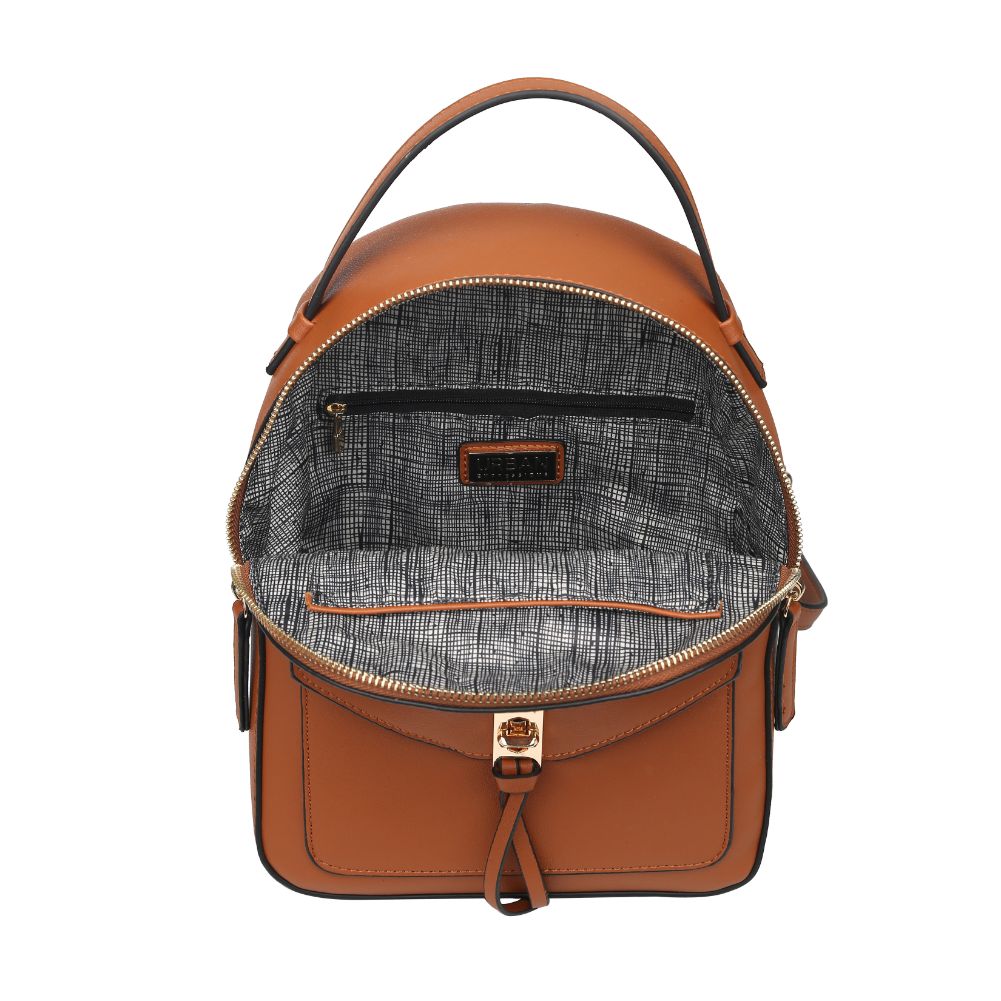 Product Image of Urban Expressions Gemma Backpack 840611165619 View 4 | Tan