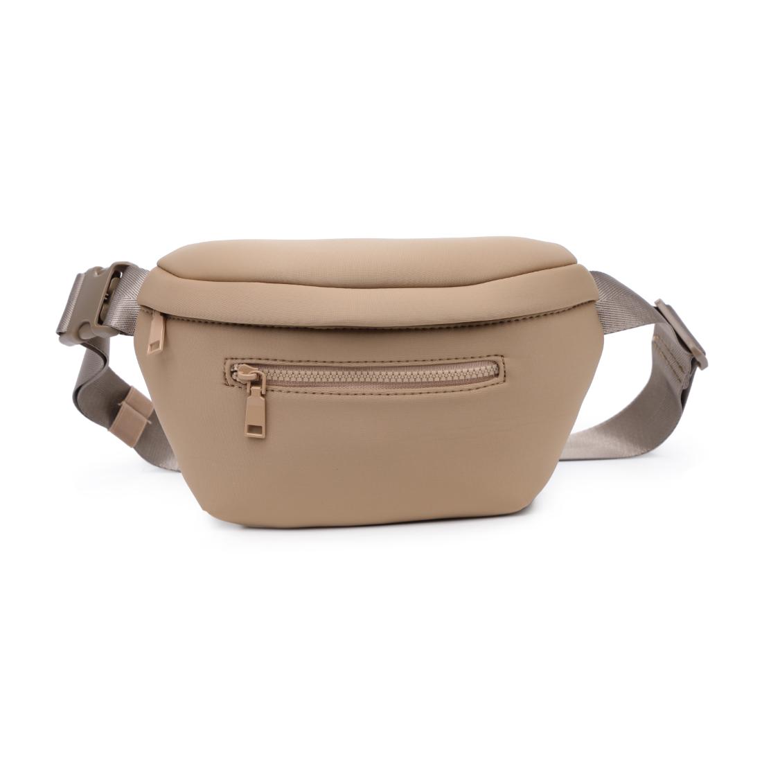 Woman wearing Camel Urban Expressions Celestine Belt Bag 840504200205 View 5 | Camel