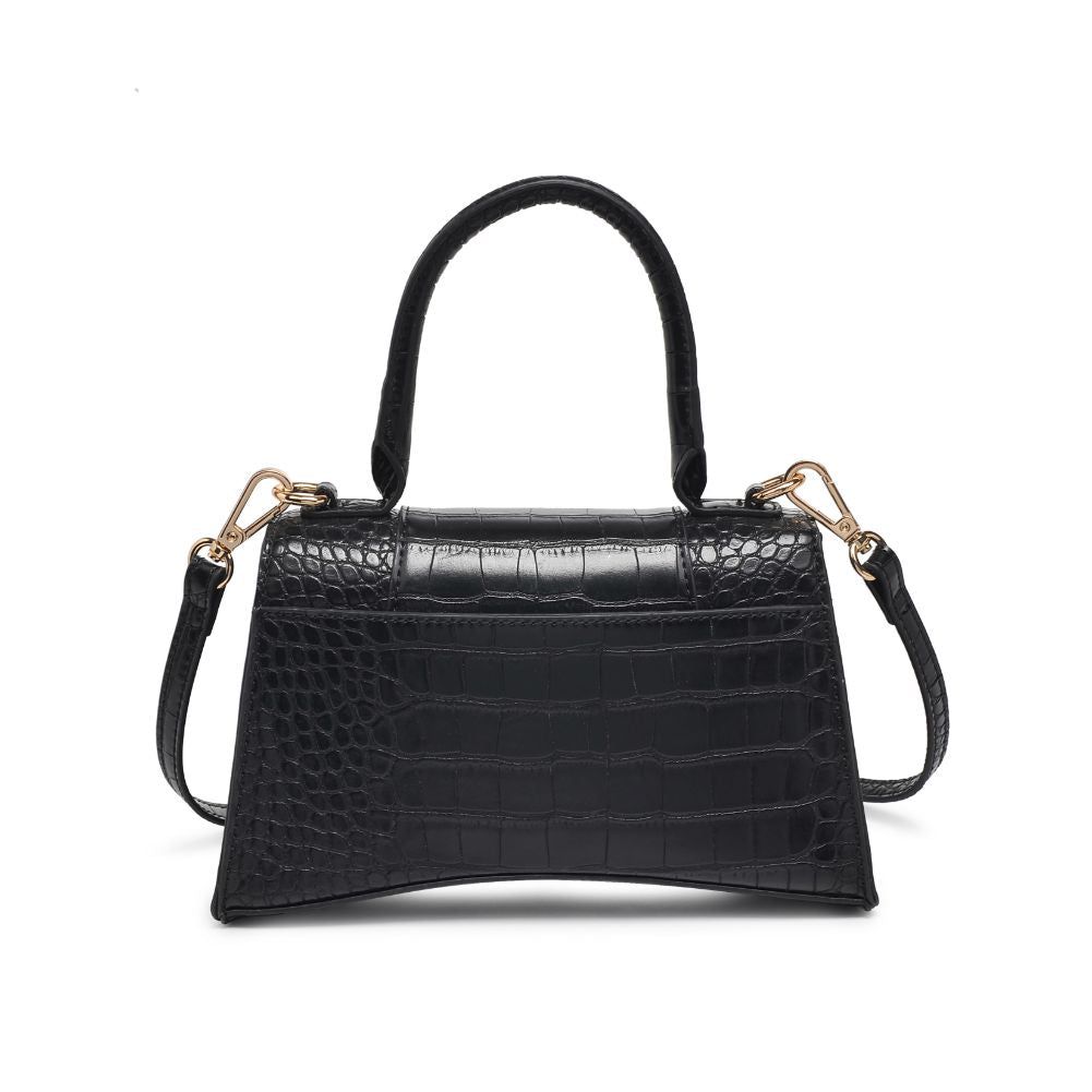Product Image of Urban Expressions Lucas - Croco Crossbody 818209018395 View 7 | Black