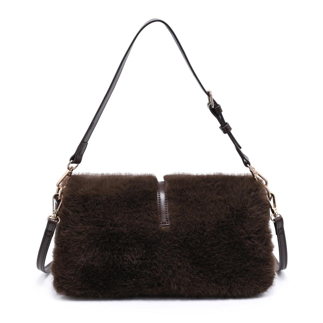 Urban Expressions Glorida Shoulder Bag 840504215032 View 3 | Chocolate