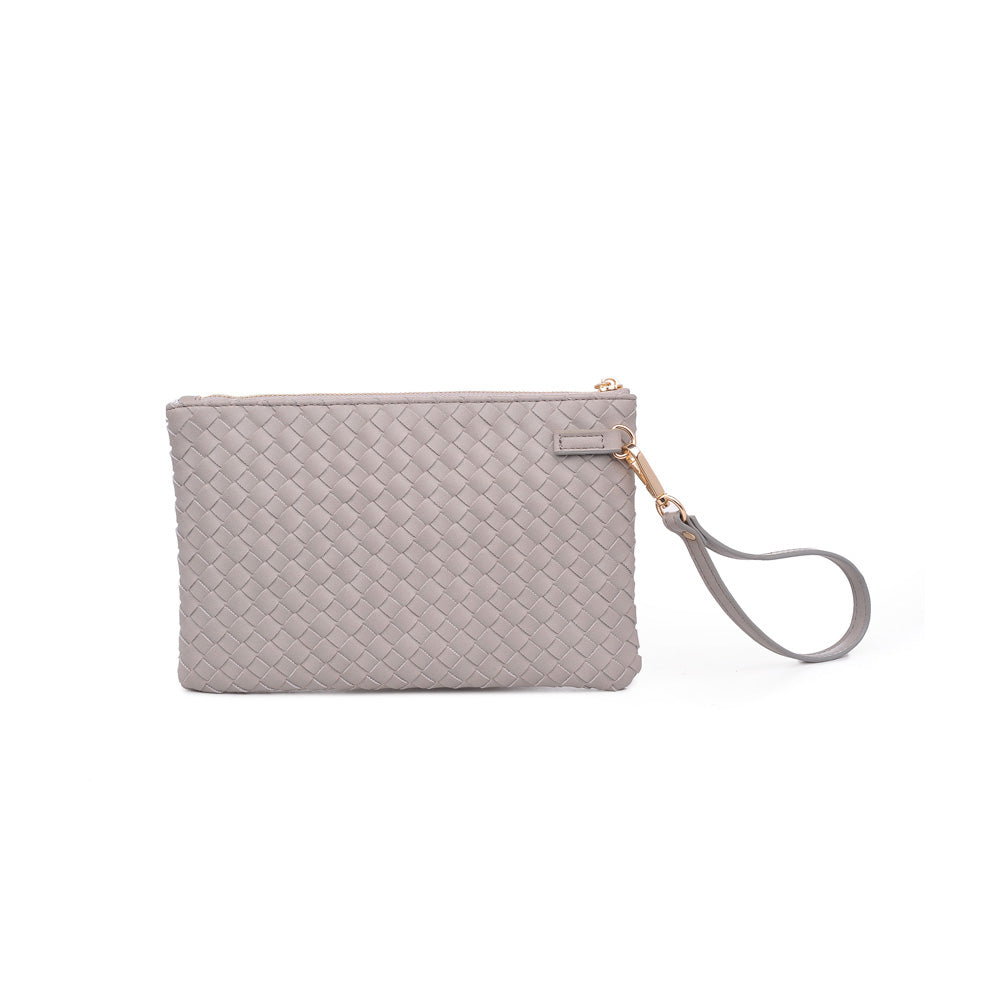 Product Image of Urban Expressions Joan Wristlet NA-840611160454 View 3 | Grey
