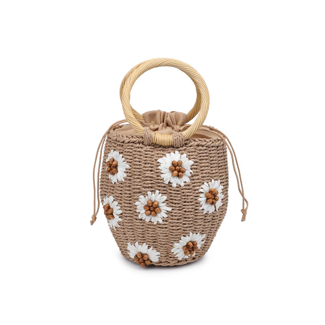 Product Image of Urban Expressions Emaline Satchel 840611153050 View 5 | Natural