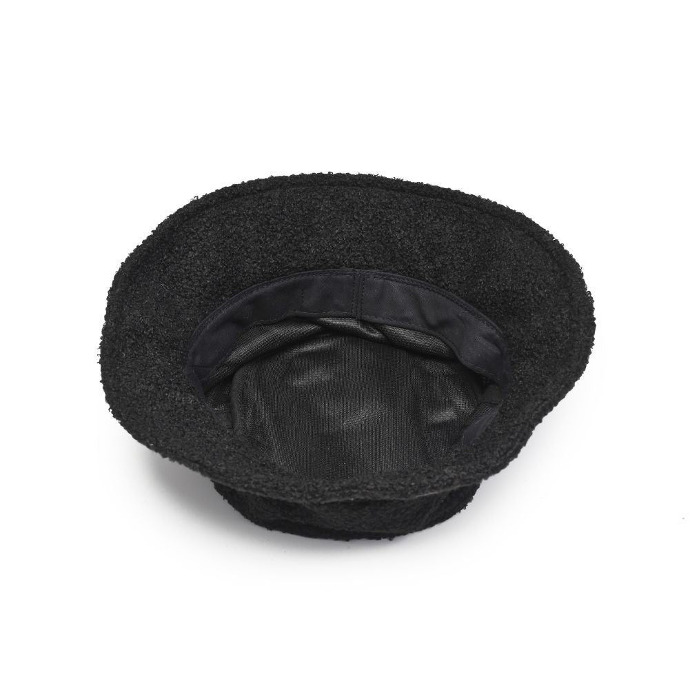 Product Image of Urban Expressions Shearling Bucket Hat Bucket Hat 818209014656 View 8 | Black